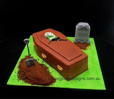 Funeral Parlour Cake - Cake by Custom Cake Designs