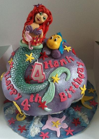 my little mermaid cake - Cake by SavageBaker