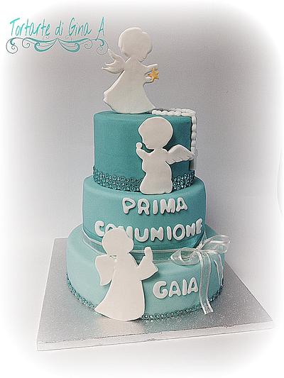 Prima Comunione  - Cake by Gina Assini