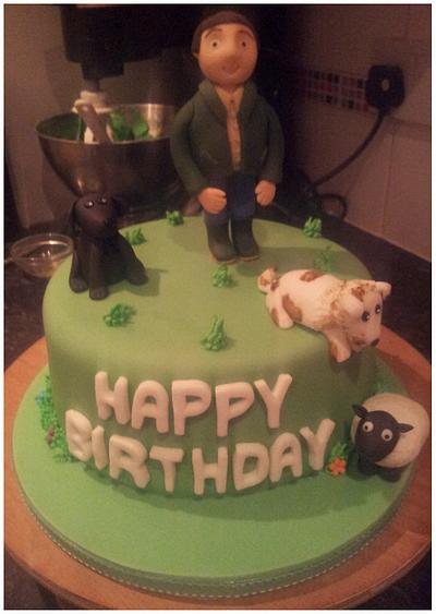 sheep farmer - Cake by jodie