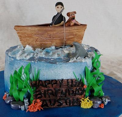 Fishing Boat - Cake by BellaCakes & Confections