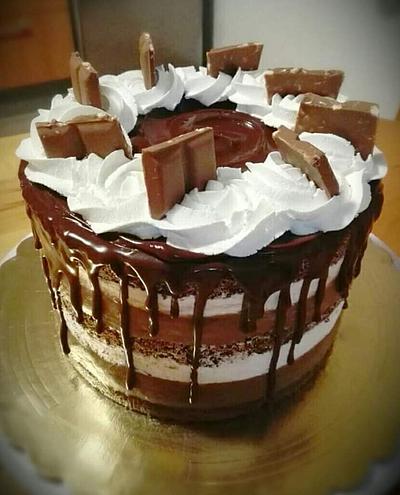 Naked and chocolate - Cake by Danijela
