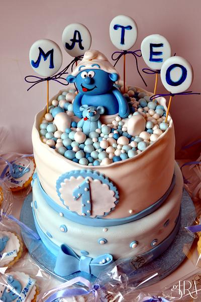 The Baby Smurf Cake - Cake by Gera