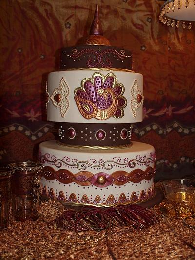 My Mehndi Design - Cake by jeannie young