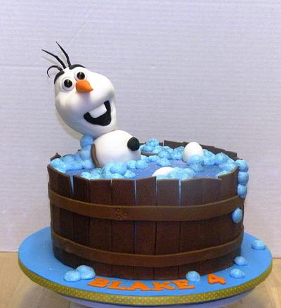 Hot Tubbin' Olaf - Cake by Sweets By Monica