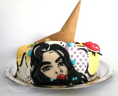 POP ART CAKE - Cake by fancy cakery