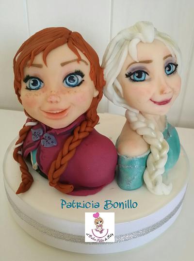 Frozen - Cake by Dulce Salon by Paty