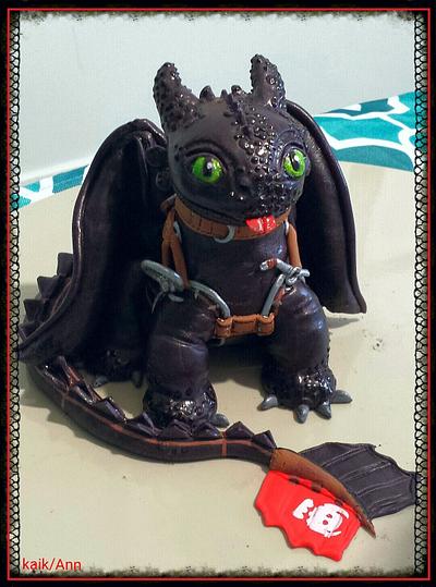 toothless dragon - Cake by ann