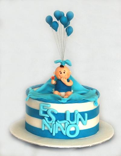 My Friend Berenice Rabago is having a boy. Yeahhh!!! - Cake by Gil