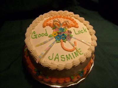 Jasmine's Bridal Shower - Cake by Pamela