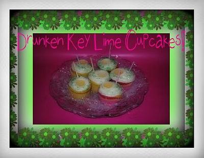 Drunken Keylime  Cupcakes - Cake by ladycakes