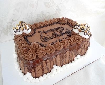 Rocky Road Birthday Cake - Cake by Sugar Me Cupcakes