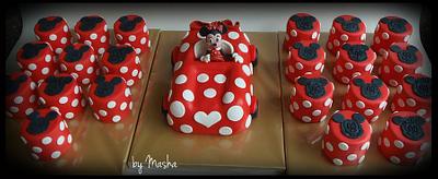 Minnie & mini cakes - Cake by Sweet cakes by Masha