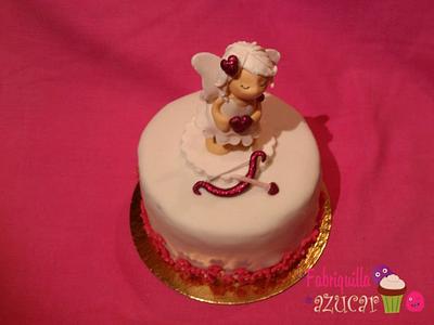 Valentin's day - Cake by Fabriquilla de Azucar