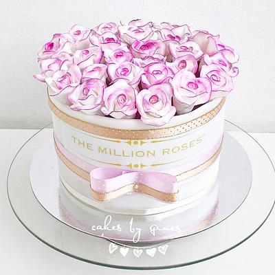 The million roses - Cake by Gines