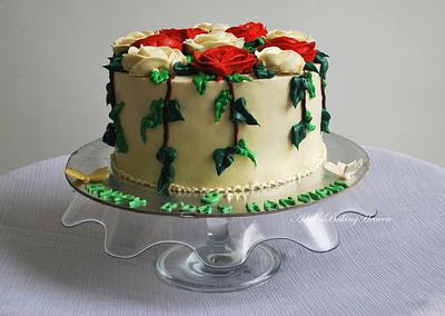 The garden Theme cake - Cake by Ashel sandeep