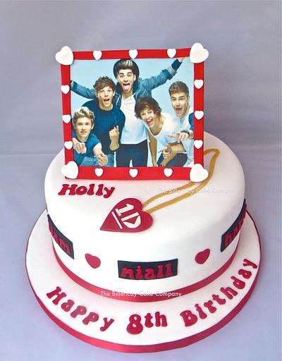 One Direction 1D Cake - Cake by The Billericay Cake Company