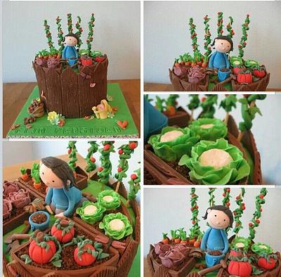 garden cake - Cake by favourite cakes