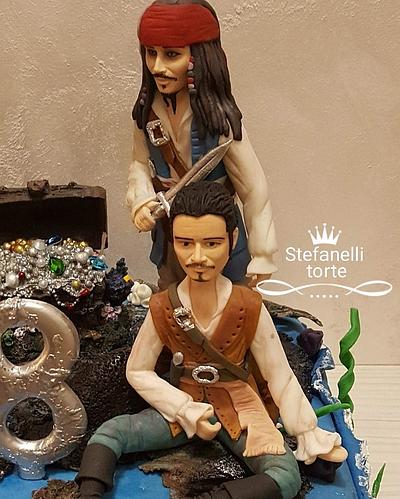 Pirate of the Caribbean - Cake by stefanelli torte