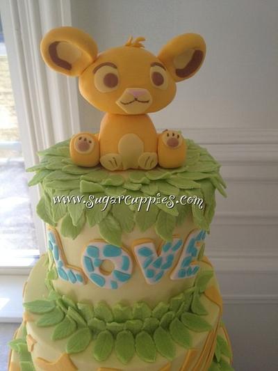 Simba Baby Shower Cake - Cake by Oribel