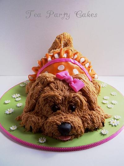 Molly's Puppy Cake - Cake by Tea Party Cakes