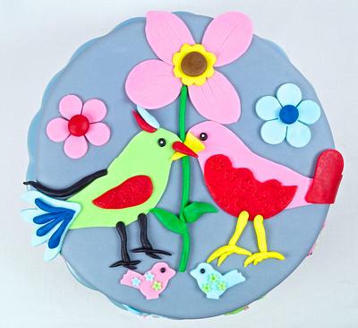 Birds in Love - by Judith Walli, Judith und die Torten - Cake by Judith und die Torten
