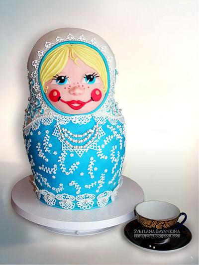 Russian doll - Cake by ccmanveer