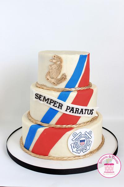 Coast Guard Cake - Cake by Sweets and Treats by Christina