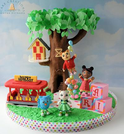 Daniel Tiger & Friends - Cake by Cake Creations by ME - Mayra Estrada