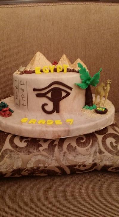 Egypt cake  - Cake by Gilan mahdy