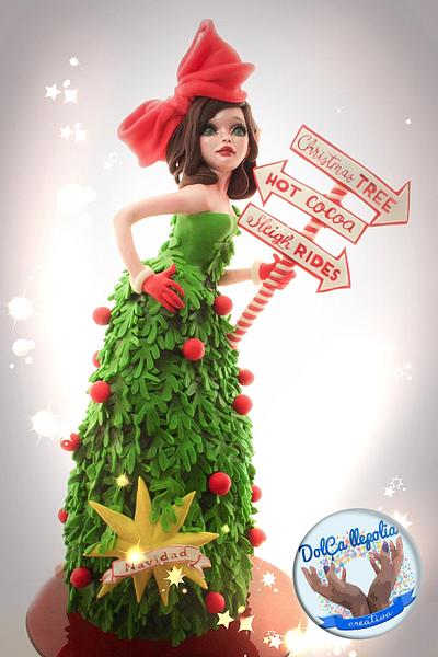 On the way to Christmas - Cake by PALOMA SEMPERE GRAS