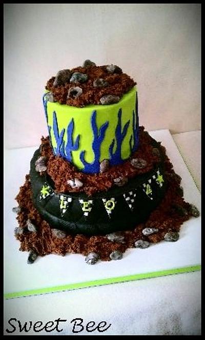 Monster Jam - Cake by Tiffany Palmer