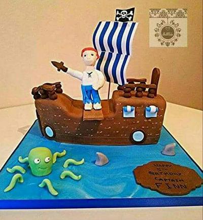 Pirate cake - Cake by Michelle Donnelly