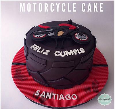 Torta Moto Pulsar - Cake by Dulcepastel.com