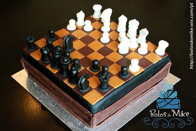 Chess Cake - Cake by Michael Almeida