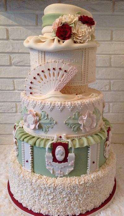 Gold Medal for this  Wedding Cake - Cake by Ria123