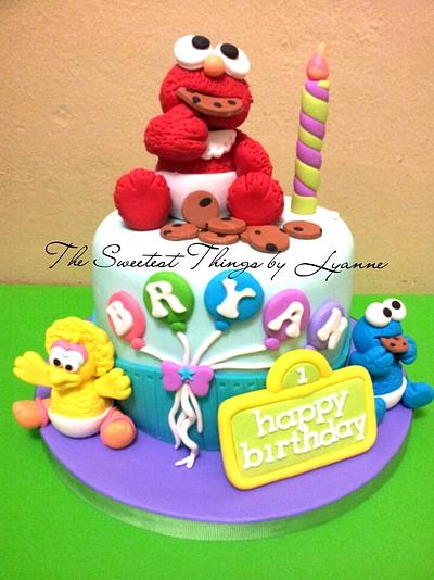 Baby Elmo and friends - Cake by lyanne