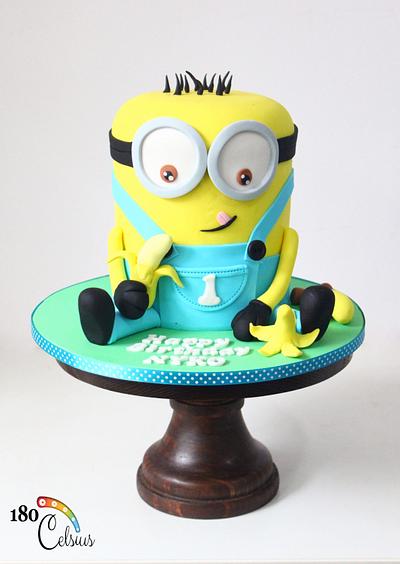 Minion Nyko - Birthday Cake  - Cake by Joonie Tan
