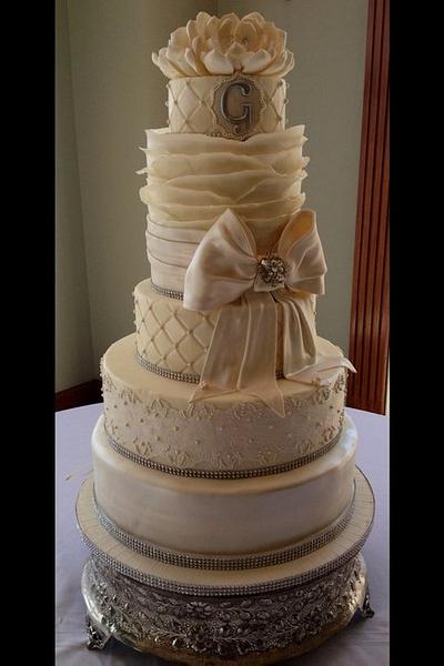 Wedding cake - Cake by xben3