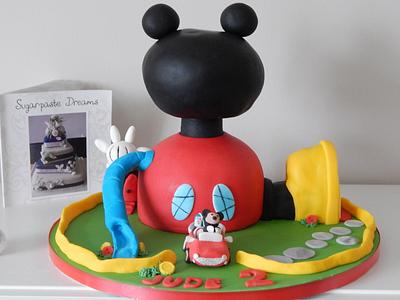 Mickey Mouse Clubhouse cake - Cake by Sugarpaste Dreams