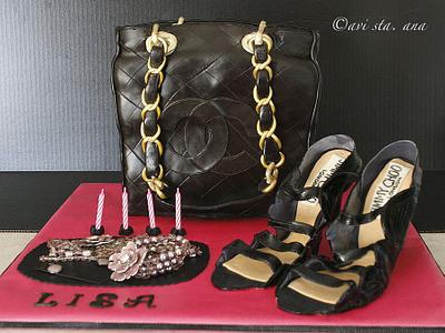 Chanel Bag Cake - Cake by ALotofSugar