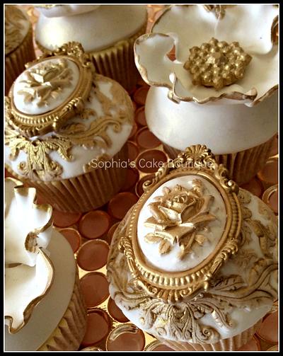 Rococo cupcakes - Cake by Sophia's Cake Boutique