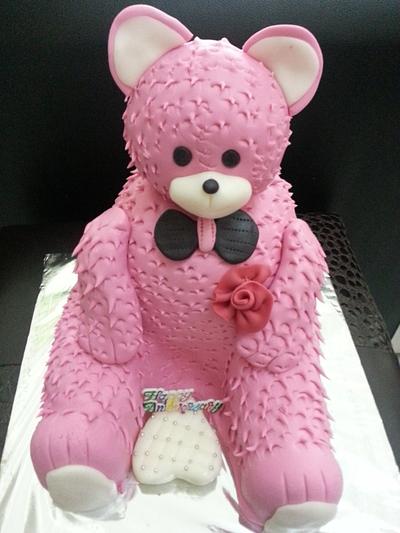 Teddy Bear Cake - Cake by JudeCreations