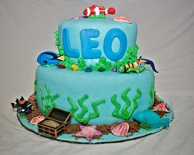 Finding Nemo - Cake by MissasMasterpieces