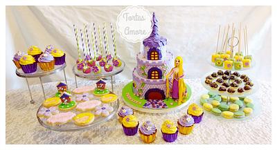 Rapunzel Cake and pastry - Cake by Tortas Amore