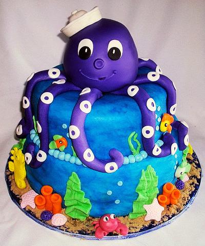Under The Sea Cake - Cake by Mandy