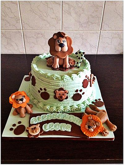 Lion first year - Cake by romina