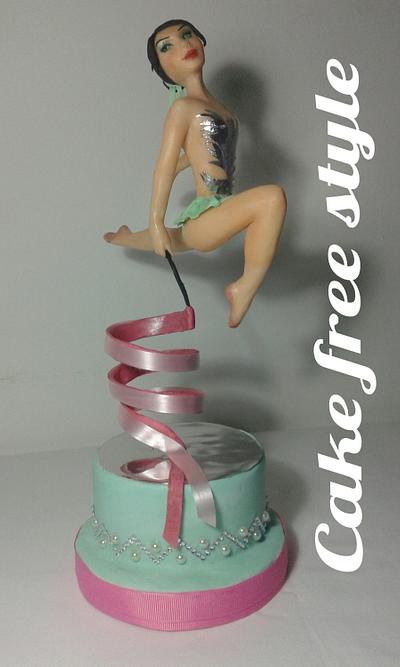 Ginnasta in sospensione - Cake by Felicita (cake free style)
