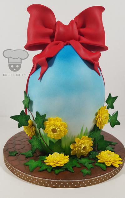 Easter Egg Cake - Cake by Geek Cake