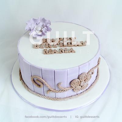 Simple Birthday Cake - Cake by Guilt Desserts